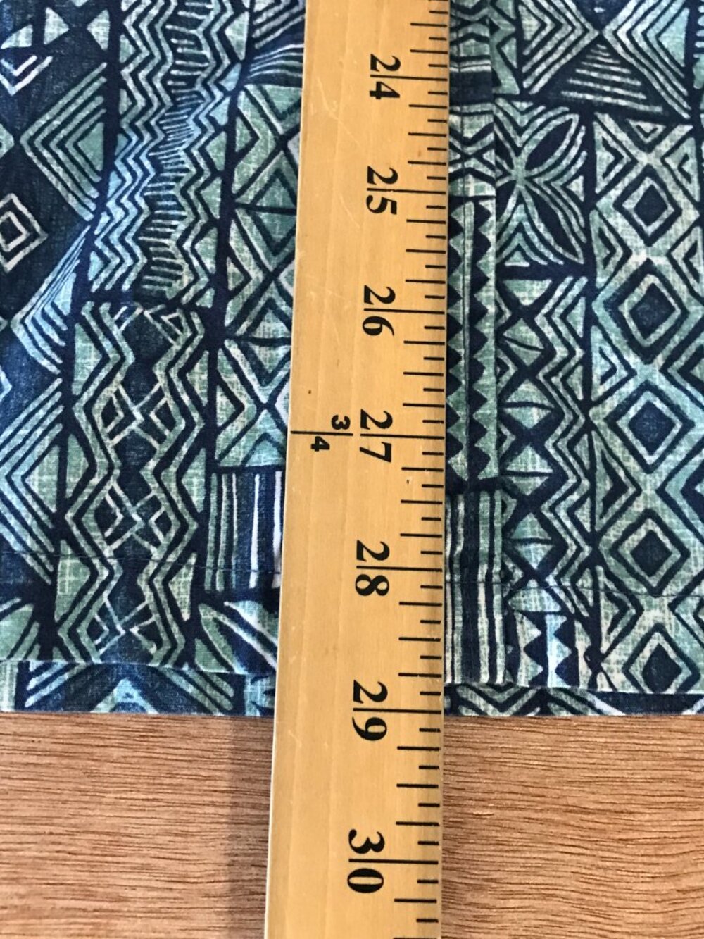 Cooke Street Hawaiian Shirt Men L Black Geometric Tribal Button Up Pocket 19355 - Picture 6 of 11